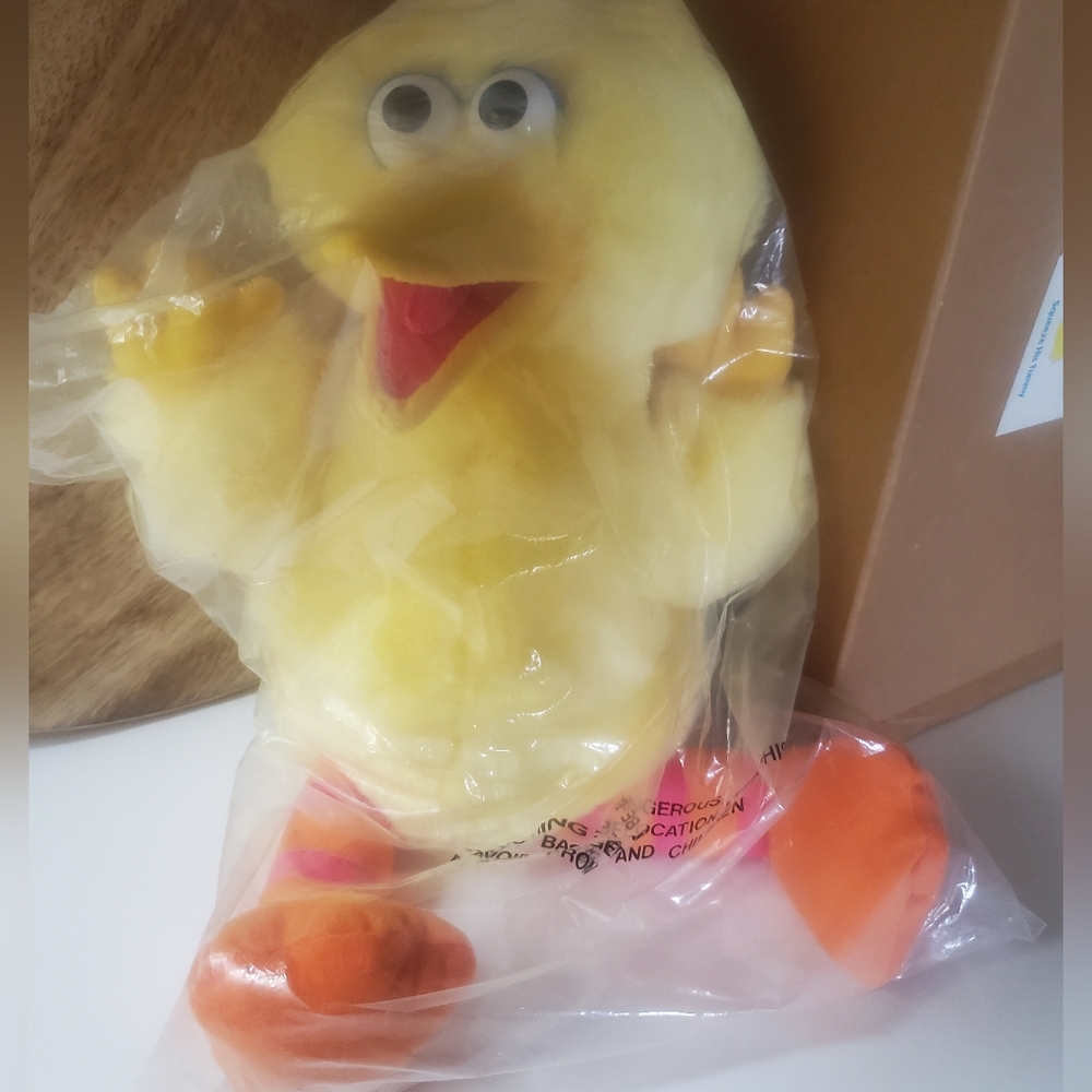 TYCO Playtime Big Bird Vintage 1996 Sesame Street Plush New In Bag